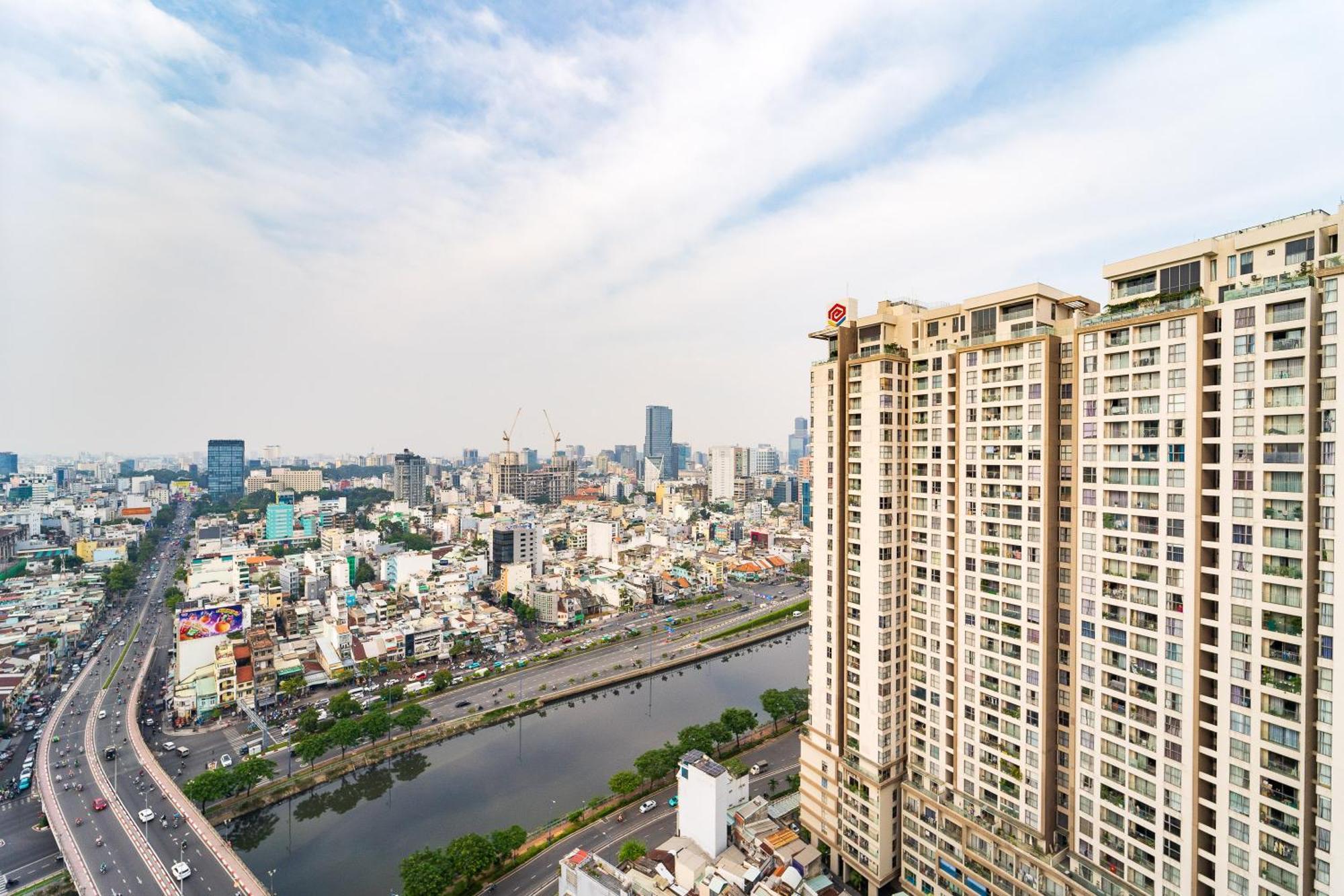 Rivergate Residence - Goby Home - Lux Apartment, Near Ben Thanh Ho-Chi-Minh-Stadt Exterior foto