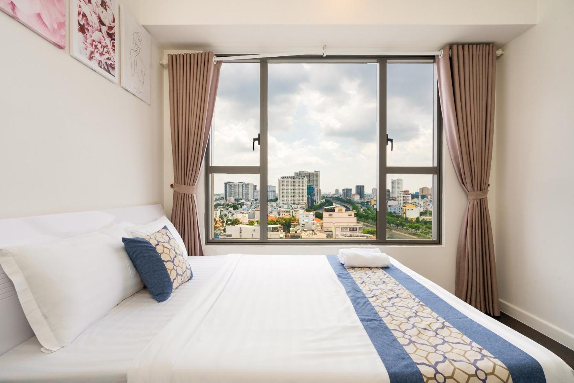 Rivergate Residence - Goby Home - Lux Apartment, Near Ben Thanh Ho-Chi-Minh-Stadt Exterior foto