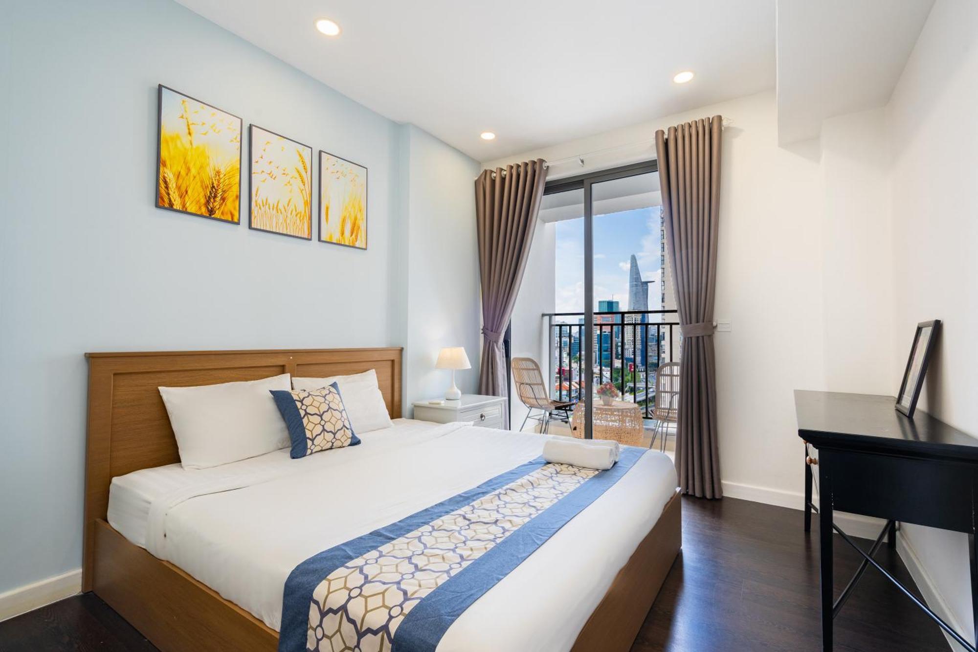 Rivergate Residence - Goby Home - Lux Apartment, Near Ben Thanh Ho-Chi-Minh-Stadt Exterior foto